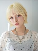 軽やかハイトーン×ミニウルフで一気に垢抜け◎ 横浜　成田