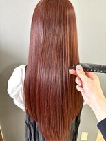 ココカラヘアー ニコ(cococara hair nico)&nbsp;髪質改善/ピンク/カシスカラー/トリートメント/縮毛矯正/暖色