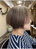 白髪ぼかしハイライト30代40代50代60代【吉田】