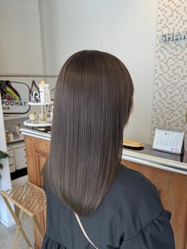 シャンプーハット(SHAMPOO HAT) 透明感たっぷりベージュカラー