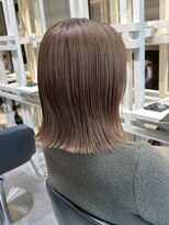 ディーエックス ウエスト(Dxxxx WEST)&nbsp;ベージュ×外ハネボブ