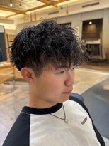 エテバイリリア メンズサロン 堺市駅前店(ete by LILIA.)&nbsp;ツイストスパイラルパーマ/マッシュ/縦落ちパーマ/無造作