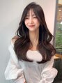 ロンド ラマ 岐阜(Lond bla-ma)&nbsp;韓国風くびれヘア×色っぽい2wayバング×大人クール