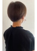 レイヤーコンパクトショート×刈り上げ