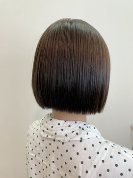 ファム 十日市店(femme) ナチュラルボブ×グレージュ