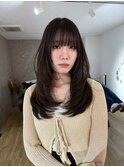 大分ハッシュカット韓国ヘアレイヤーカット