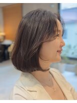 ウチコ 平尾店(u.chi.ko_si)&nbsp;若見えボブと白髪ぼかし