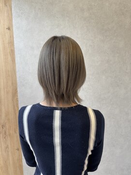 ヘアーザラブズラフズ オーガニカ 北九州(HAIR THE LOVES LAUGHS ORGANICA) グレージュレイヤーカット