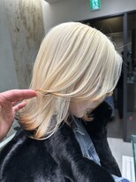 ソル ジングウマエ(SOL JINGUMAE)&nbsp;きつねカラー/ブロンド/オレンジブラウン/裾カラー