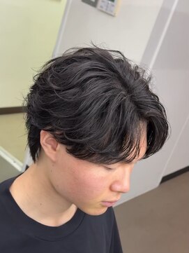 プルーブトウキョウ 渋谷(PROVE TOKYO) メンズセンターパート　フェザーパーマ