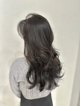 アンダーバーホワイト 天王寺阿倍野店(_WHITE) くびれウェーブ_ダークグレージュ