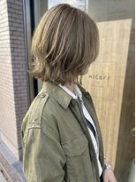 ニコリヘアワークス(nicori hair works)&nbsp;ハイトーン×レイヤー×外ハネ3