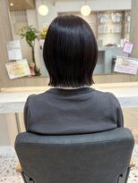 アンリー 四条烏丸店(Anree) ぱつっと感が可愛い◎切りっぱなしボブUP