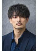 ラウンドマッシュ/軽めマッシュ/ソフトツイストパーマ