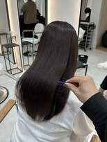 ジーナ ガーデンズ千早(Zina)&nbsp;艶レッドブラウン 千早 美容室 髪質改善 暖色系カラー