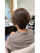 ヘア&エステ ヒロイン 西武池袋店&nbsp;大人上品夏軽やかショートボブスタイル