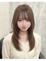 ジーナ 福岡天神(Zina)&nbsp;[Zina福岡天神]髪質改善/グレージュ/前髪/レイヤーカット