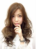 大人フェミニンな巻き髪ロング【池本翔一】