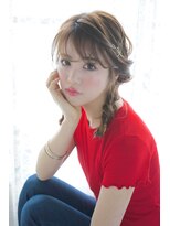 オジコ(ojiko)&nbsp;☆月曜日営業☆ojiko.大人可愛い編み込みフィッシュボーン