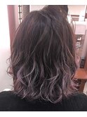 ラベンダー×グラデーション