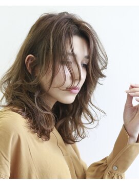 クラン(clan) clan小顔シースルーバングふんわりミディくせ毛カバー