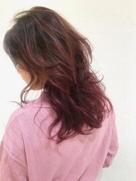 アッシュ 武蔵小金井店(Ash) 少し派手にいくならカシスピンクに決まり！