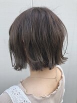 ルーファス 恵比寿 渋谷(Ruufus) 柔らかな動きのウェーブボブスタイル【Ruufus恵比寿渋谷】314b1