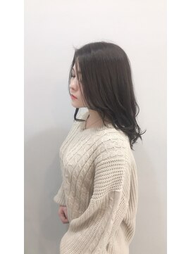 リボーン 大江店(reborn) ロング×インディゴカラー