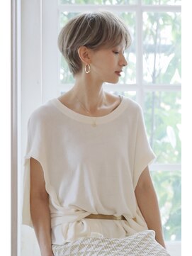 ナンバースリー 綱島店(Number Three) 小顔大人ショート1【Number Three 綱島】