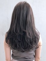 アイティー バイ アルバム 中野店(IT by ALBUM)&nbsp;ロングレイヤー_ミニウルフテラコッタくすみブルー_ba303682