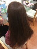 春に向けてピンク味入ったカシスカラー