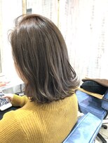 ソル(SOL by INFINI)&nbsp;外ハネグレージュボブ