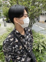 sac.みつよ　メンズセンターパートスタイル
