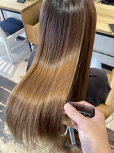 【すべてのメニューに髪質改善ヘアエステ】ストレートやカラーを繰り返すほど、髪がキレイに扱いやすく☆ 