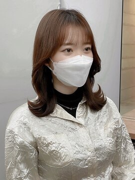 フォンズ(FONS) RIKA大人カワイイナチュラル韓国風レイヤースタイル