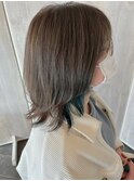 デザインカラー/インナーカラー/アクアブルー/20代/30代/40代☆