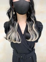 アンククロス 表参道(ANKH CROSS)&nbsp;エクステで作るインナーカラー