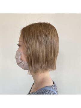 ヘアーモア イースト(Hair More East) 外ハネミニボブ