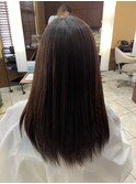 ナチュラル縮毛矯正/レイヤーカット