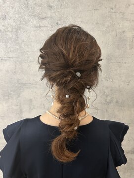 ファム(fam) くしゅくしゅ編みおろし