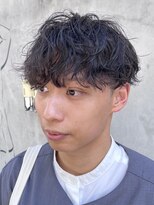 メンズココ 清澄白河店(MENS COCO)&nbsp;ツイストスパイラルパーマ波巻きスパイラルパーマツーブロック