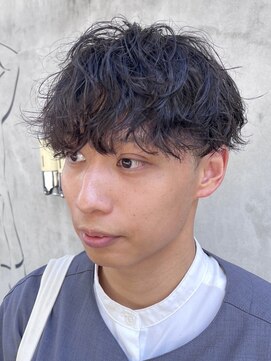 メンズココ 清澄白河店(MENS COCO) ツイストスパイラルパーマ波巻きスパイラルパーマツーブロック