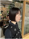 LIFE あごラインの収まるボブ