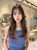 ロンド ラマ 岐阜(Lond bla-ma)&nbsp;レイヤーカット/韓国ヘア/顔まわり/2wayバング_4401
