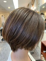 ロマンヤカタ ファース(ROMAN YAKATA fars)&nbsp;髪質改善　プレミアムカラー　美髪ショート@田代4/21