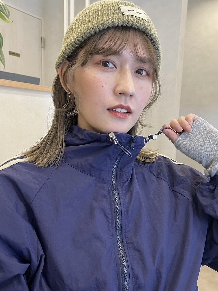 mediam ニットハット