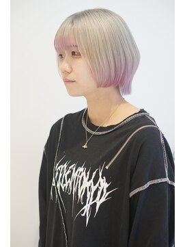 ハイブ 金沢(Hive) 10代20代デザインカラー裾カラーホワイトカラー