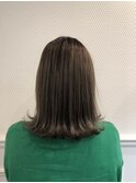 透明感ハイライトオリーブベージュ
