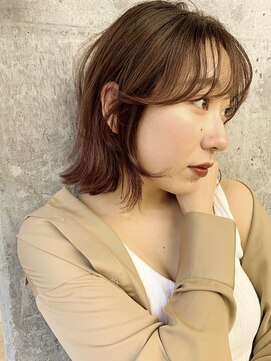 ミリ(mm) 【-mm-】森谷*切りっぱなしボブ*レイヤーカット