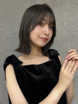 ロンド エスポワール 錦糸町(Lond espoir) 【北澤華】小顔シースルー前髪黒髪ボブルフ